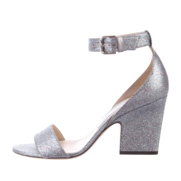 Jimmy Choo Glitter Accent Sandal - Picture 2 of 5